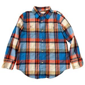 Crewcuts Multicolor Plaid Button Down Shirt